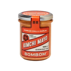 Hot Bombom Korean Kimchi Mayo, 185g Ingredients Brands|Korean Ingredients