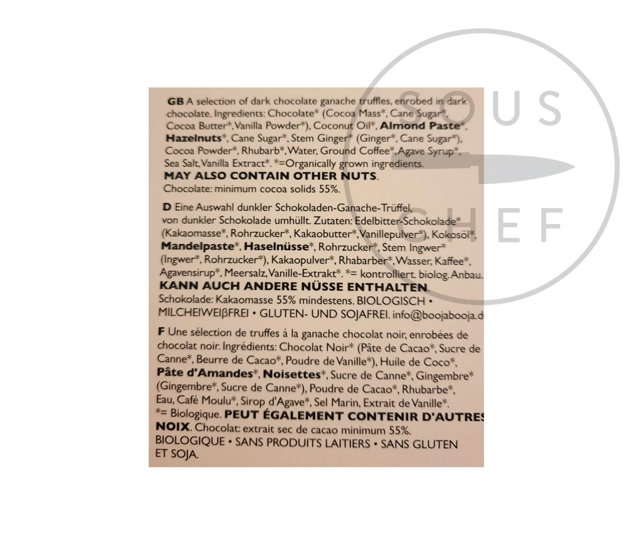 Sale Award-Winning Truffle Selection, 184g Ingredients Brands|Made In The Uk