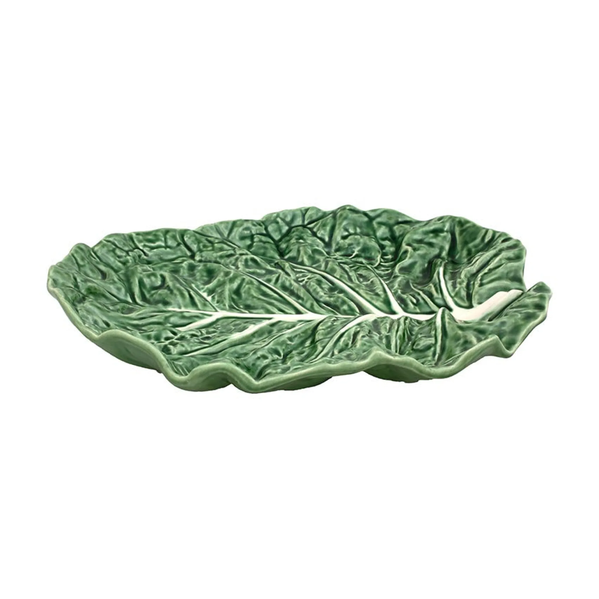 Sale Cabbage Leaf Oval Platter Table Setting|Serveware