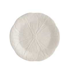 Outlet White Cabbage Plate, 19cm Plates|Crockery & Dinnerware