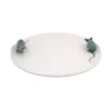 Outlet White Earthenware Cheese Tray with Mouse Table Setting|Serveware