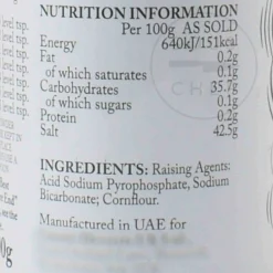 Discount Baking Powder, 100g Ingredients Brands|Made In The Uk