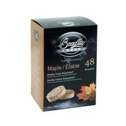 Discount Bradley Maple Bisquettes Pack of 48 American Ingredients|Food Smokers
