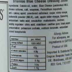 Sale Blue Cheese Dressing, 355ml Ingredients Brands|American Ingredients