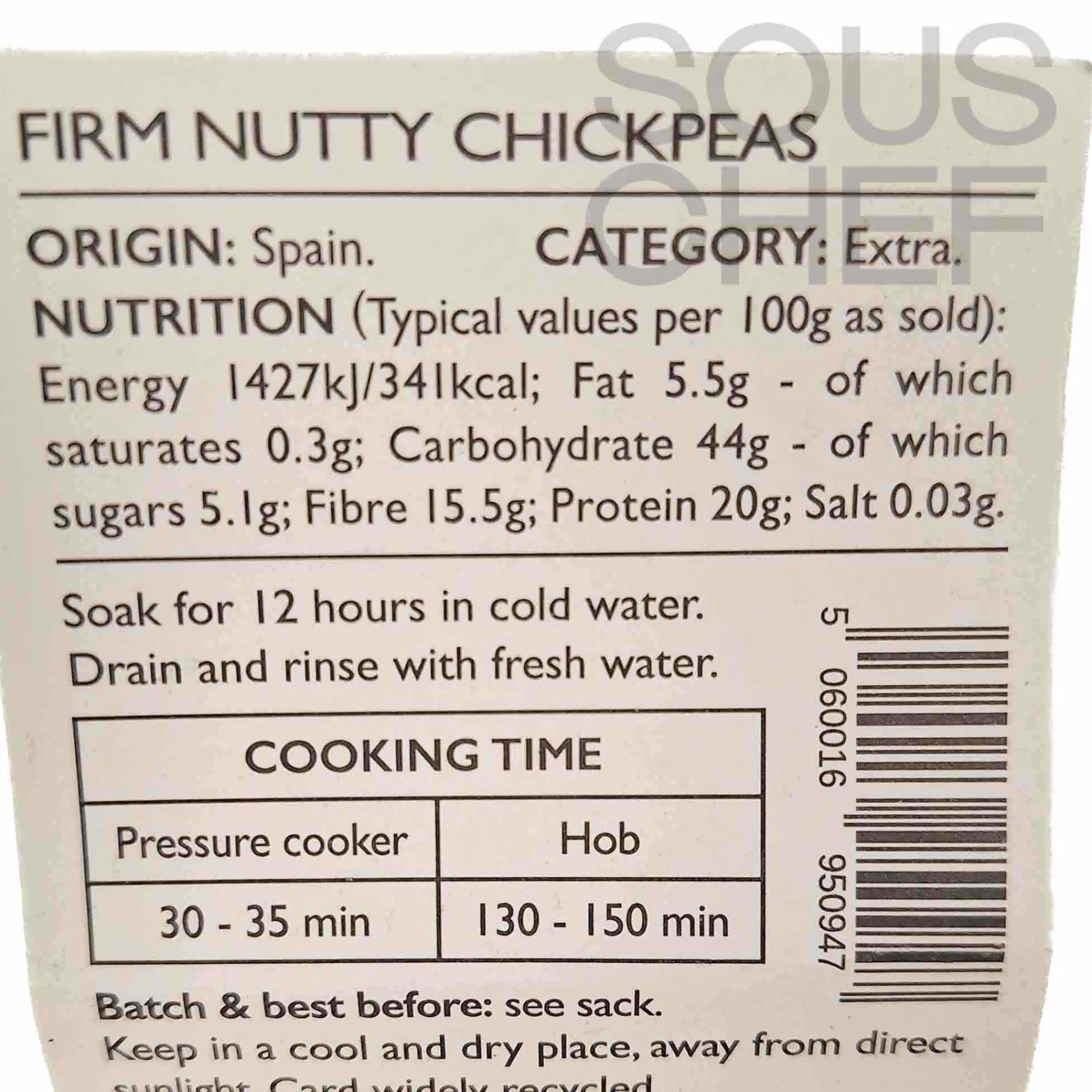 New Brindisa Epic Golden Chickpeas Ingredients Brands|Spanish Ingredients