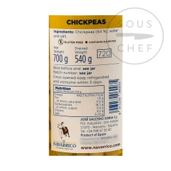 New Brindisa Garbanzos Chickpeas, 700g Spanish Ingredients|Pasta, Rice & Beans