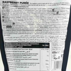 Clearance Raspberry Puree, 600ml Ingredients Brands|Drinks