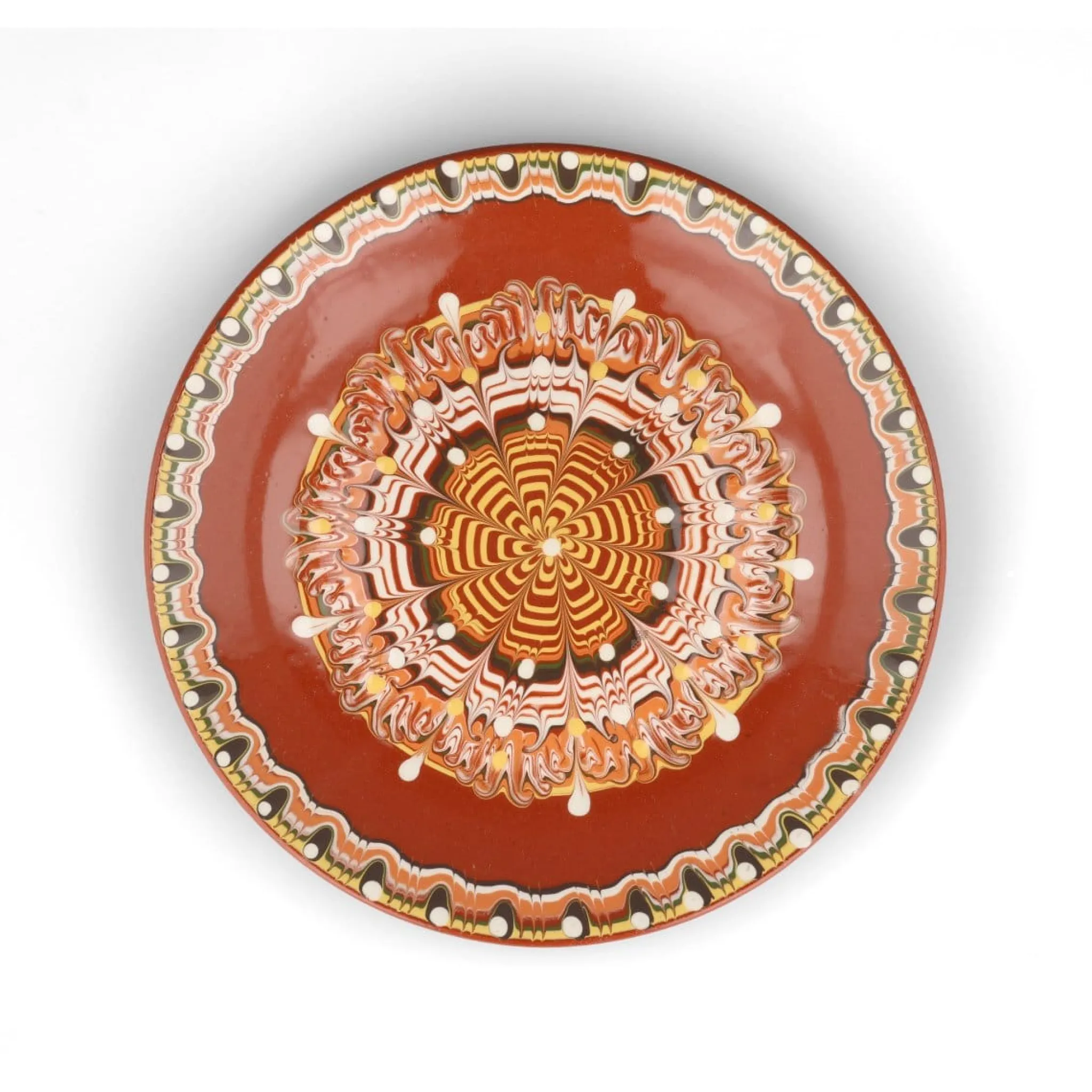 Discount Bulgarian Troyan Brown Dinner Plate, 26cm Plates|Crockery & Dinnerware