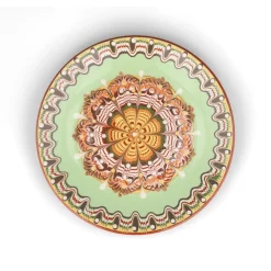 Outlet Bulgarian Troyan Mint Green Dinner Plate, 26cm Plates|Crockery & Dinnerware