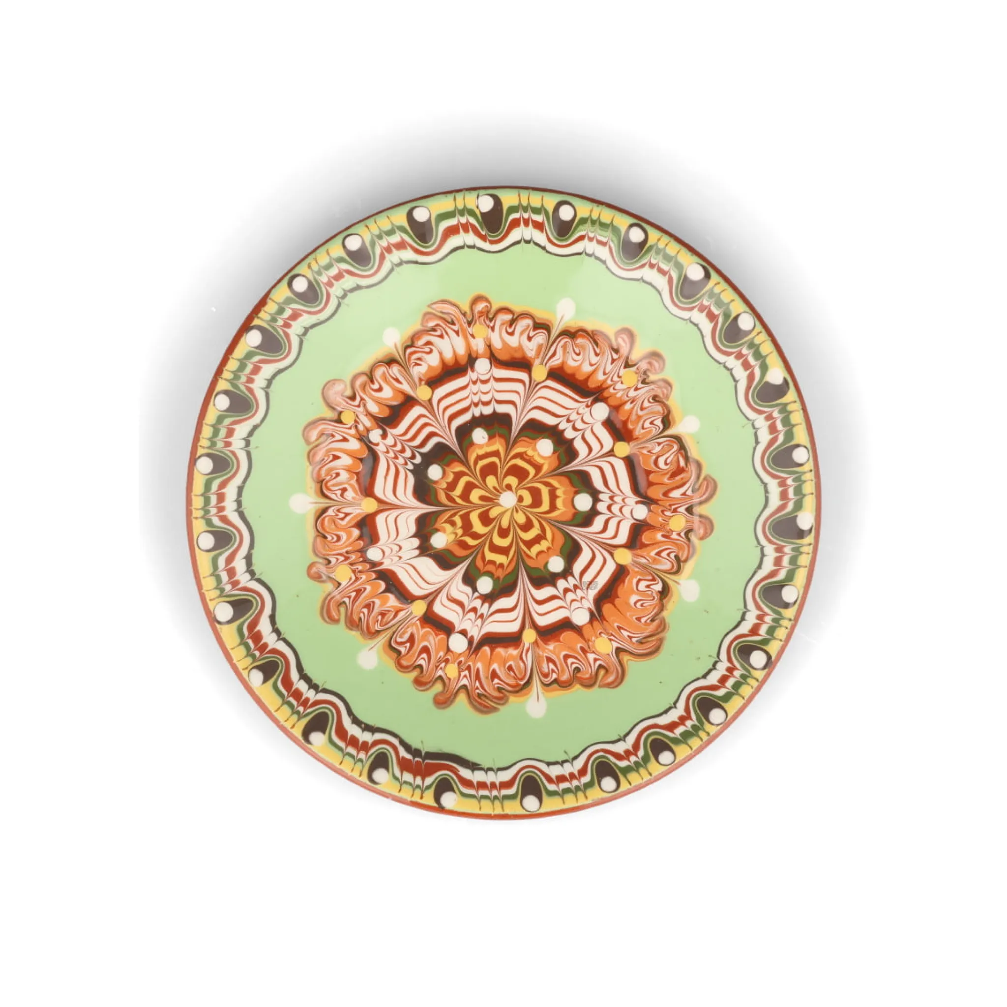 Outlet Bulgarian Troyan Mint Green Side Plate, 18cm Plates|Crockery & Dinnerware