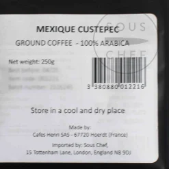 Clearance Ground Mexican Coffee from Custepec, 250g Ingredients Brands|Drinks
