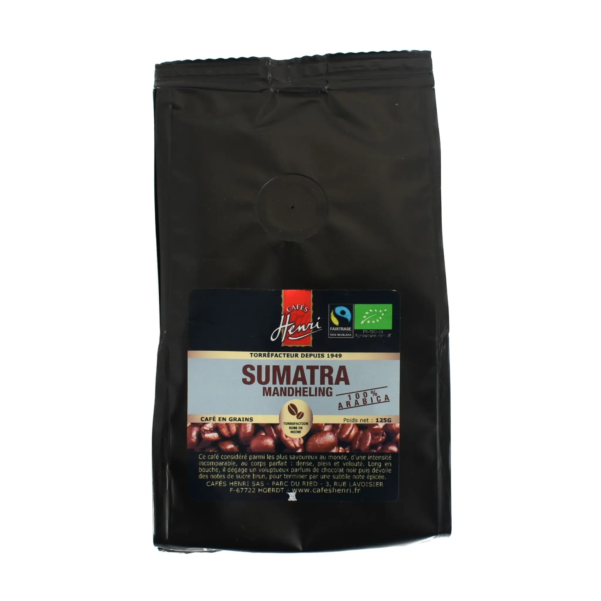 Outlet Sumatra Mandheling Organic Whole Coffee Beans Drinks|Ingredients Brands