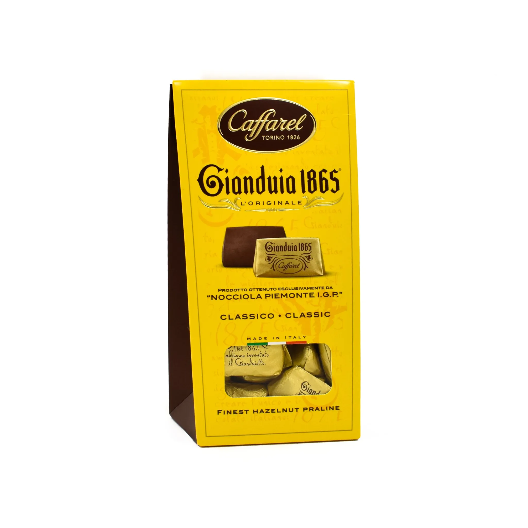Hot Gianduia Window Ballotin, 150g Ingredients Brands|Italian Ingredients
