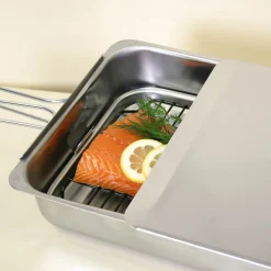 Online Gourmet Mini Smoker, 18cm x 28cm Food Smokers|Bbq & Smoking