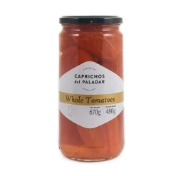 Hot Caprichos del Paladar Whole Pera Tomatoes in Water, 670g Ingredients Brands|Spanish Ingredients