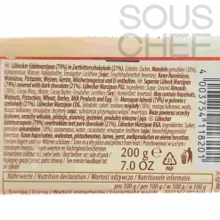 Discount Plain Chocolate Covered Marzipan Bar - High Almond Content, 200g Ingredients Brands|Chocolate & Sweets