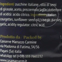 Clearance Grilled Courgette in Oil, 750g Ingredients Brands|Italian Ingredients