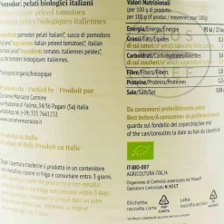 Sale Organic Peeled Tomatoes, 2.5kg Ingredients Brands|Italian Ingredients
