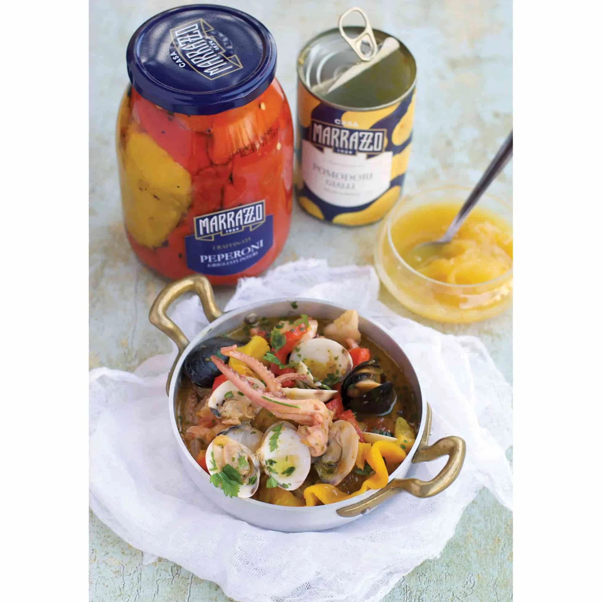 Hot Peeled Yellow Tomatoes in Sauce, 400g Ingredients Brands|Italian Ingredients