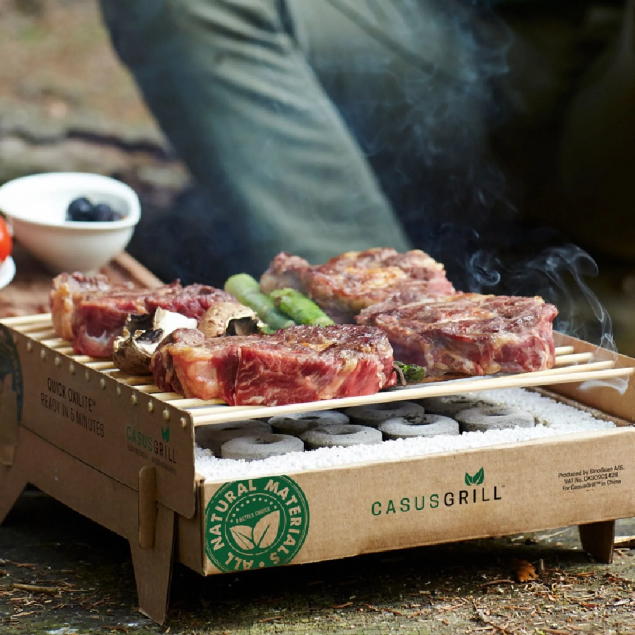 Online CasusGrill Disposable Eco BBQ Picnicware|Food Smokers