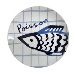 Hot Catch of the Day Porcelain Side Plate, 19cm Plates|Crockery & Dinnerware