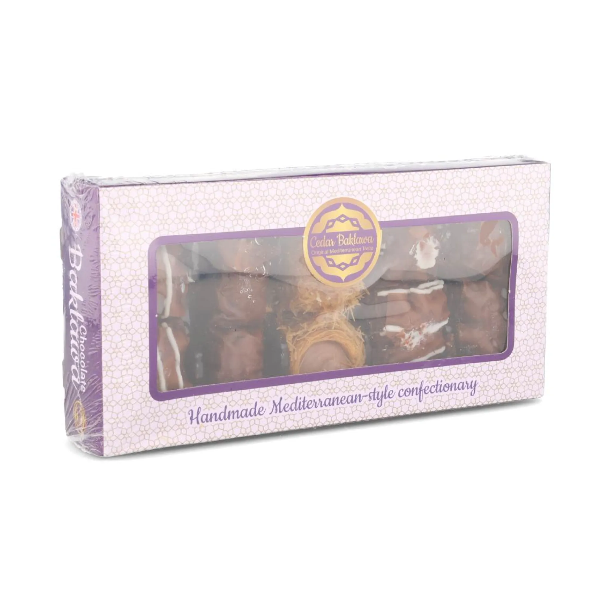 Discount Cedar Handmade Chocolate Flavour Baklawa Selection, 200g Ingredients Brands|Middle Eastern Ingredients