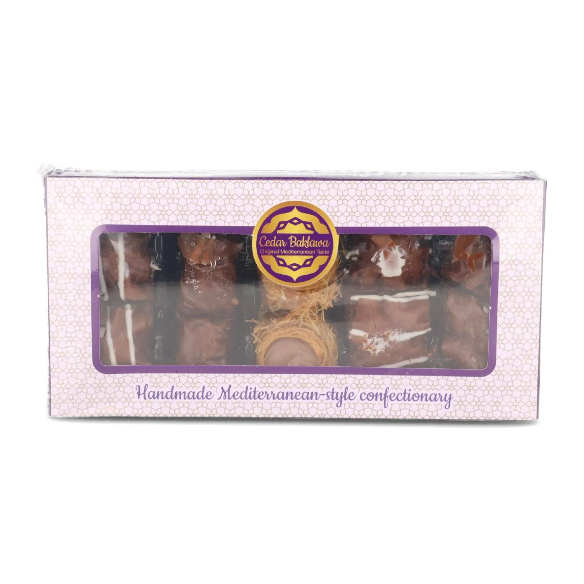 Discount Cedar Handmade Chocolate Flavour Baklawa Selection, 200g Ingredients Brands|Middle Eastern Ingredients