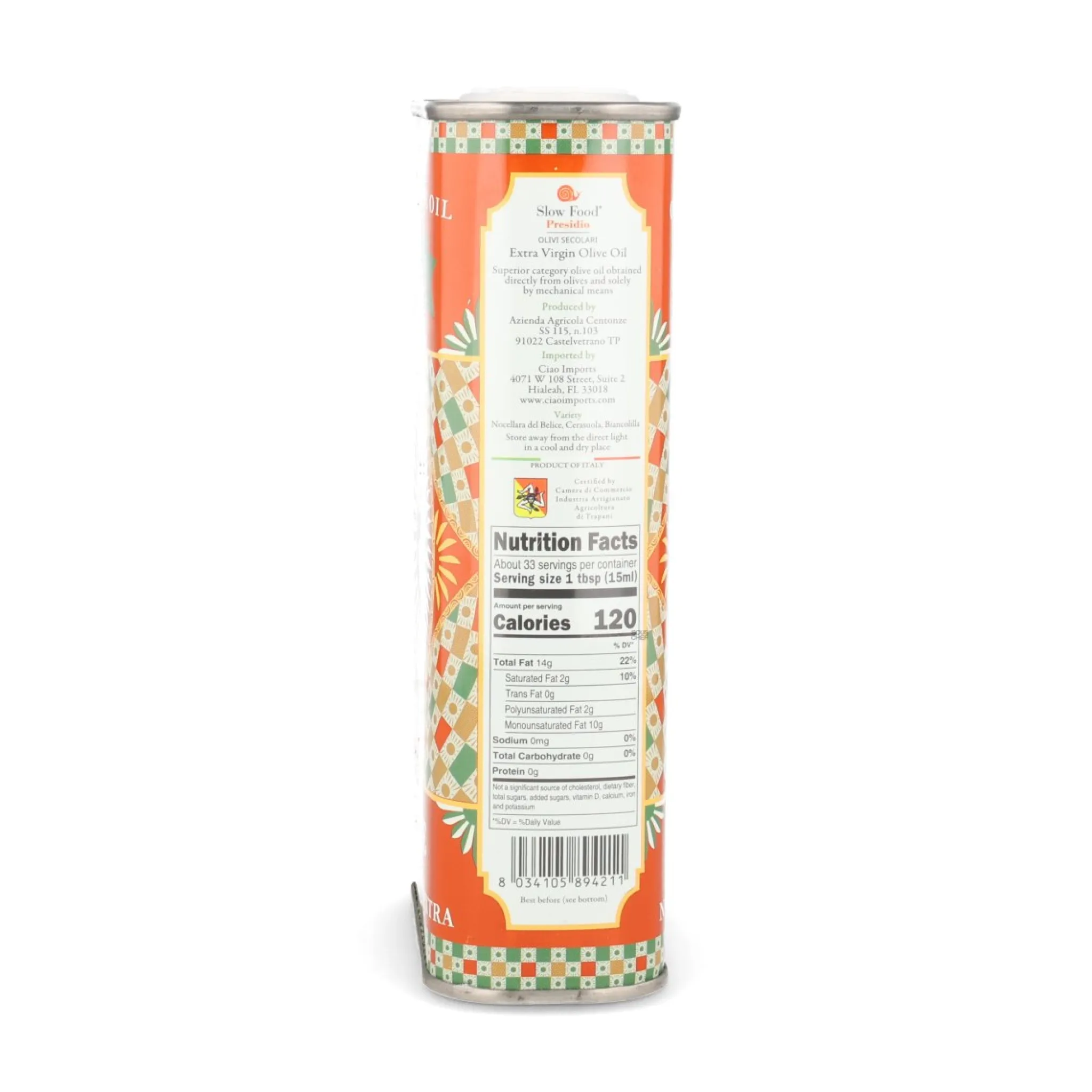 Clearance Riserva Extra Virgin Olive Oil Blend in Tin, 500ml Oil, Vinegar & Dressings|Extra Virgin Olive Oil