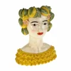 Hot Ceramic Figure with Lemon Headdress Vase Tableware Brands