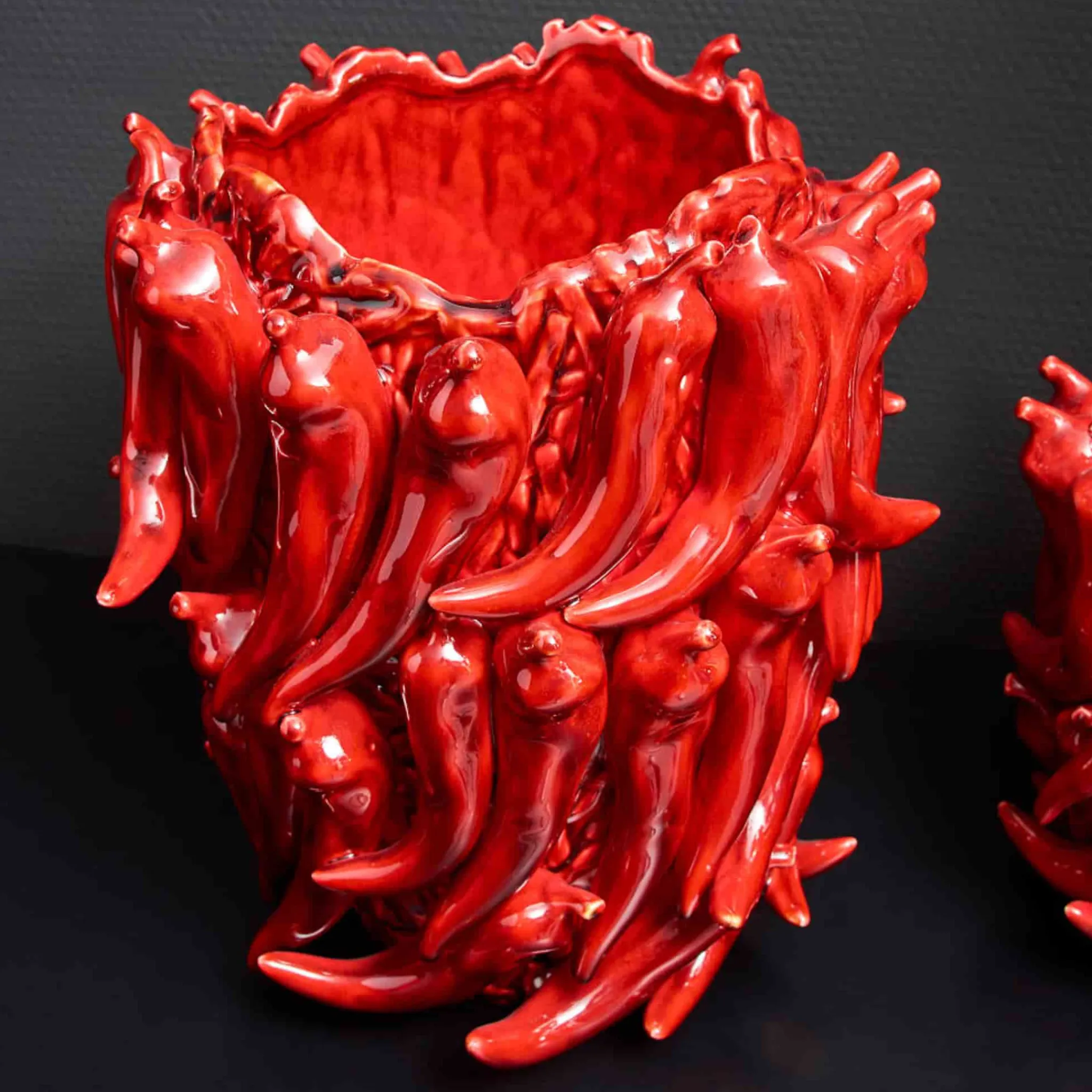 Clearance Ceramic Large Chilli Vase Tableware Brands
