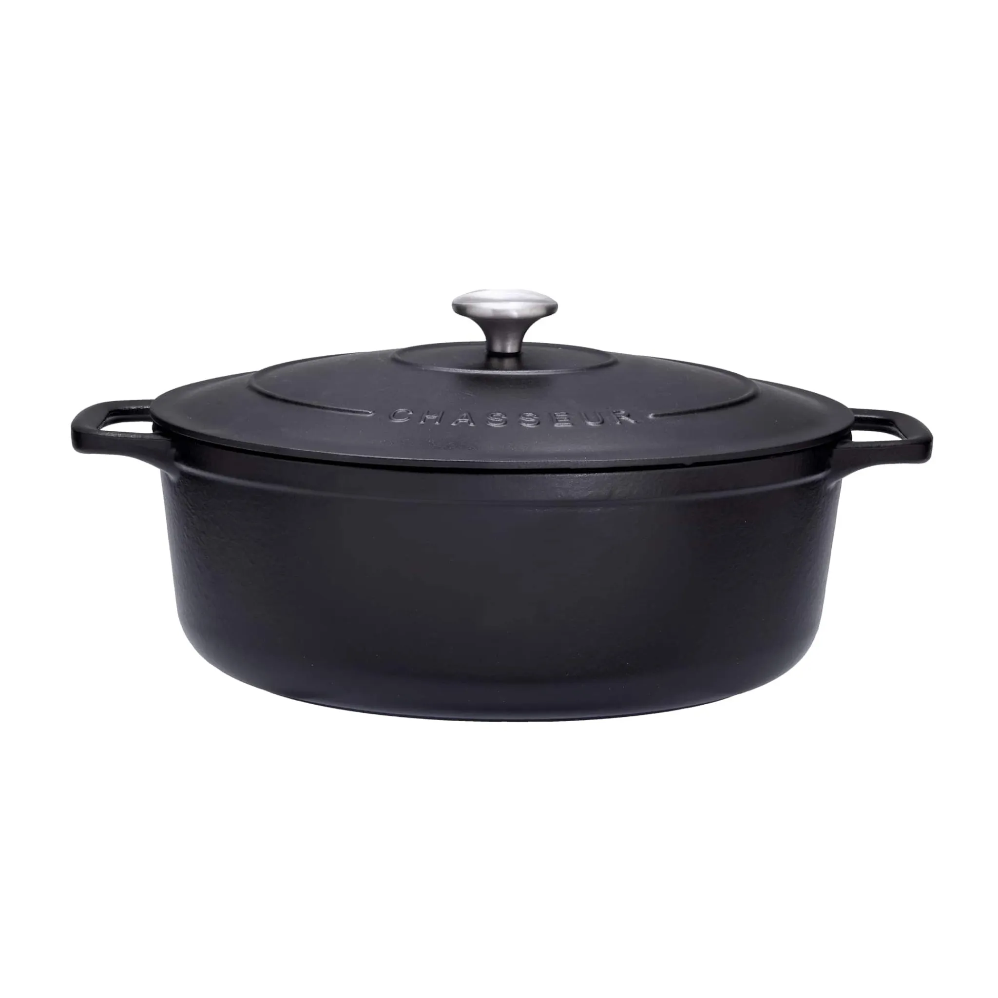 Online Black Cast Iron Oval Dutch Oven, 29cm Pots & Pans