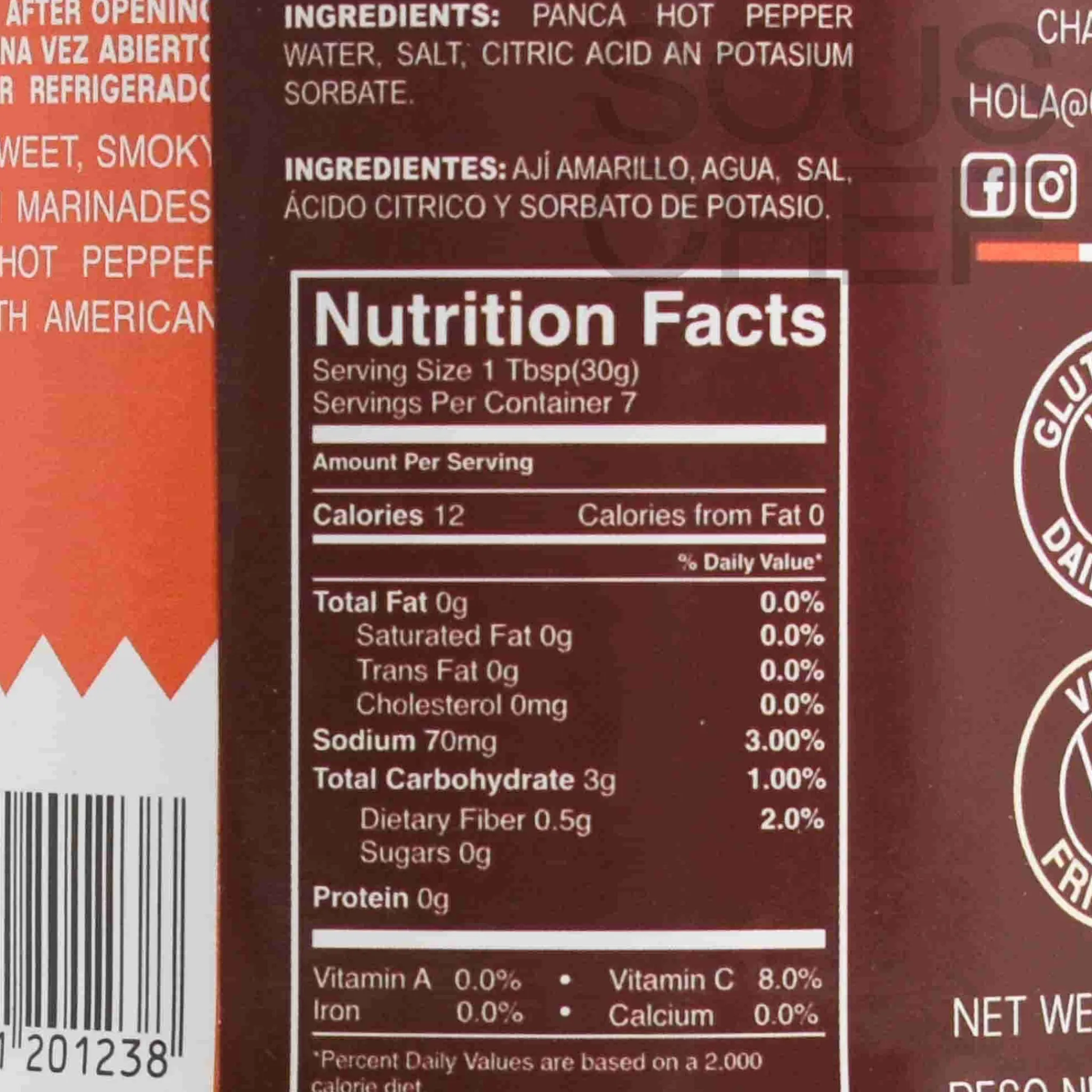 Online Pasta De Aji Panca, 228g Ingredients Brands|Mexican Ingredients