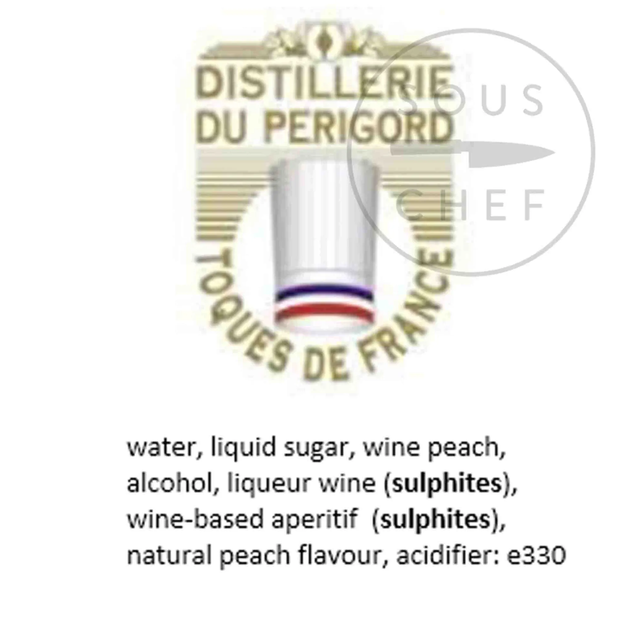 Clearance Cherry Rocher Wild Peach Aperitif, 700ml Ingredients Brands|French Ingredients