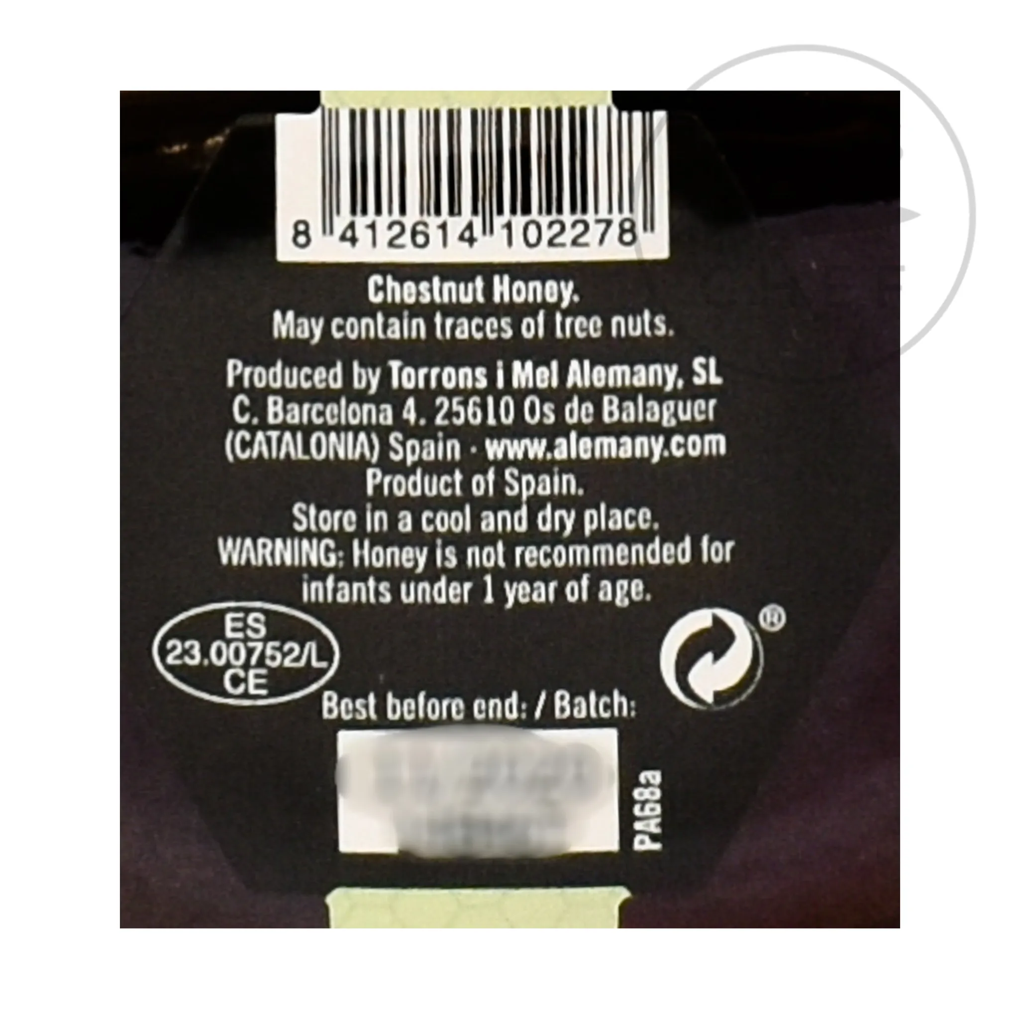 Clearance Chestnut Honey, 250g Ingredients Brands|Spanish Ingredients