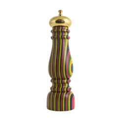 Outlet Rainbow Stripe Pepper Mill, 28cm Italian Ingredients|Table Setting