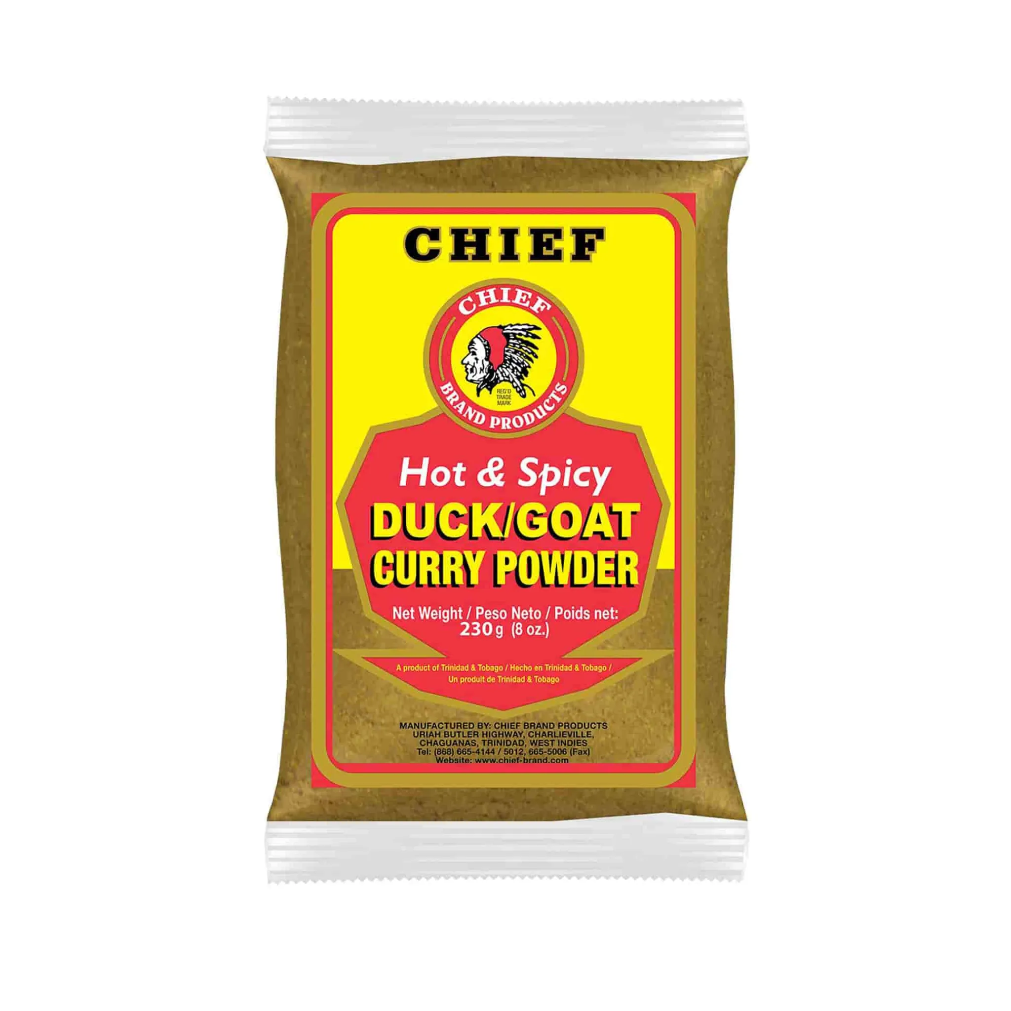 Outlet Duck & Goat Curry Powder, 230g Ingredients Brands|Caribbean Ingredients