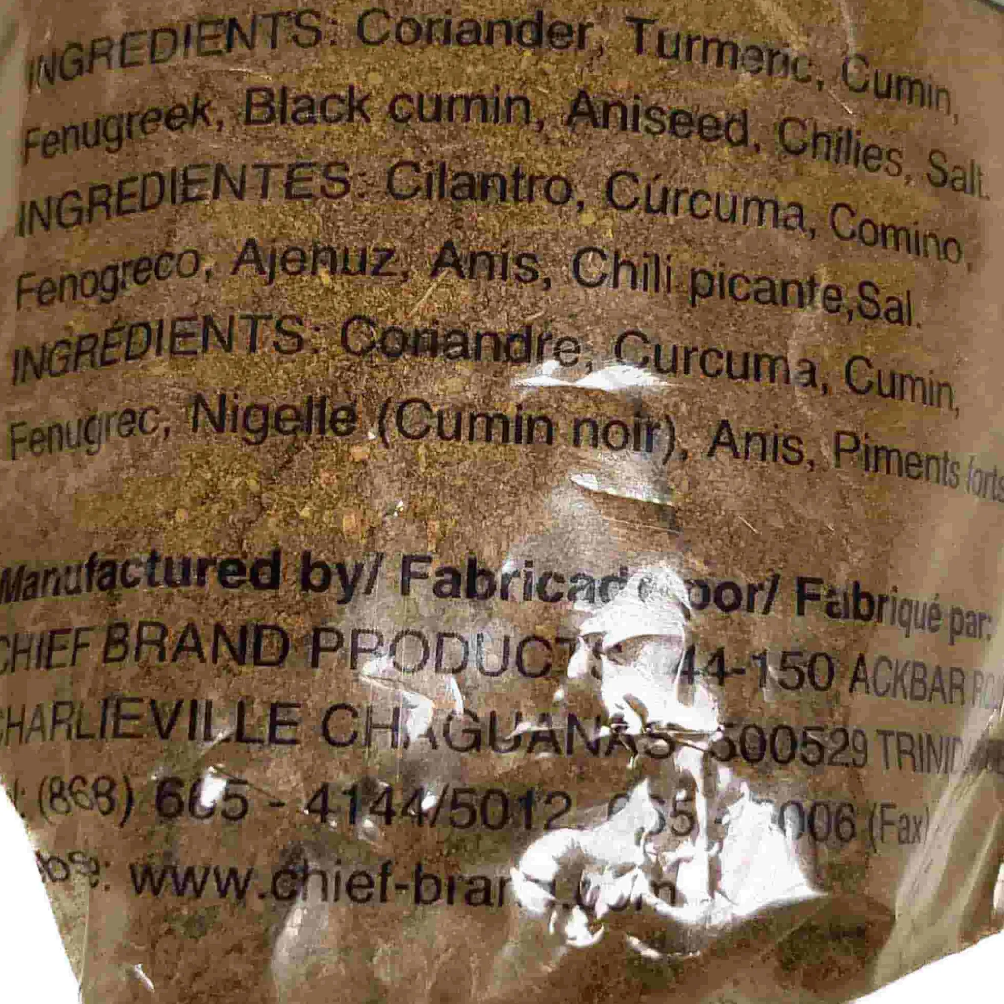 Outlet Duck & Goat Curry Powder, 230g Ingredients Brands|Caribbean Ingredients