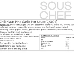 Pink Garlic Hot Sauce, 147ml Ingredients Brands|Sauces & Condiments