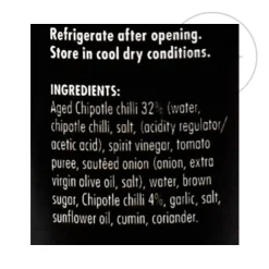 New Chipotle Chilli Paste, 550g Ingredients Brands|Mexican Ingredients