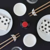 New Chopstick Rest & Soy Sauce Dish Set - Gyoza & Steamer Design Japanese Ingredients|Tableware Brands