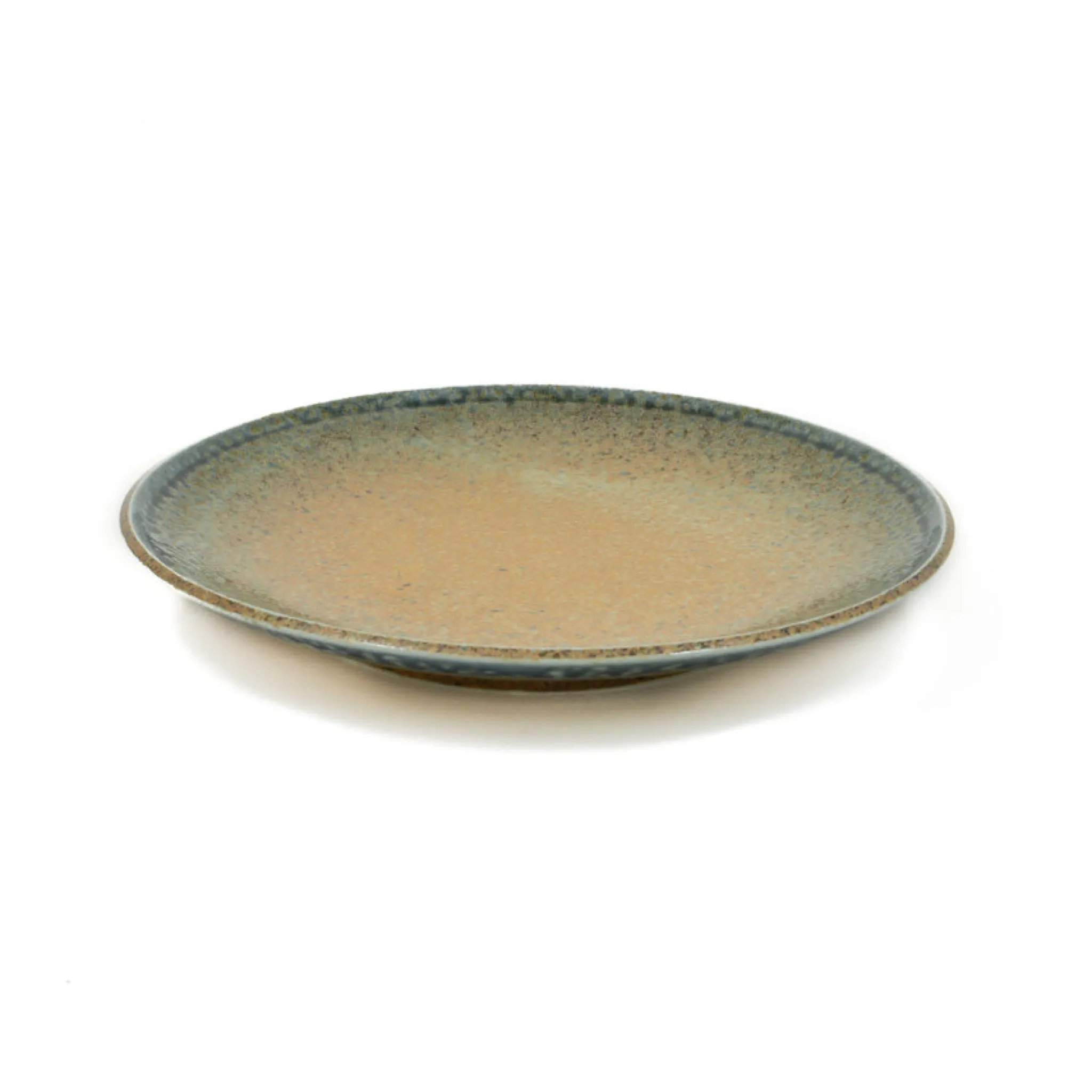 Outlet Chouseki Blue Gold Plate, 28.5cm dia x 3.5cm Tableware Brands|Japanese Ingredients