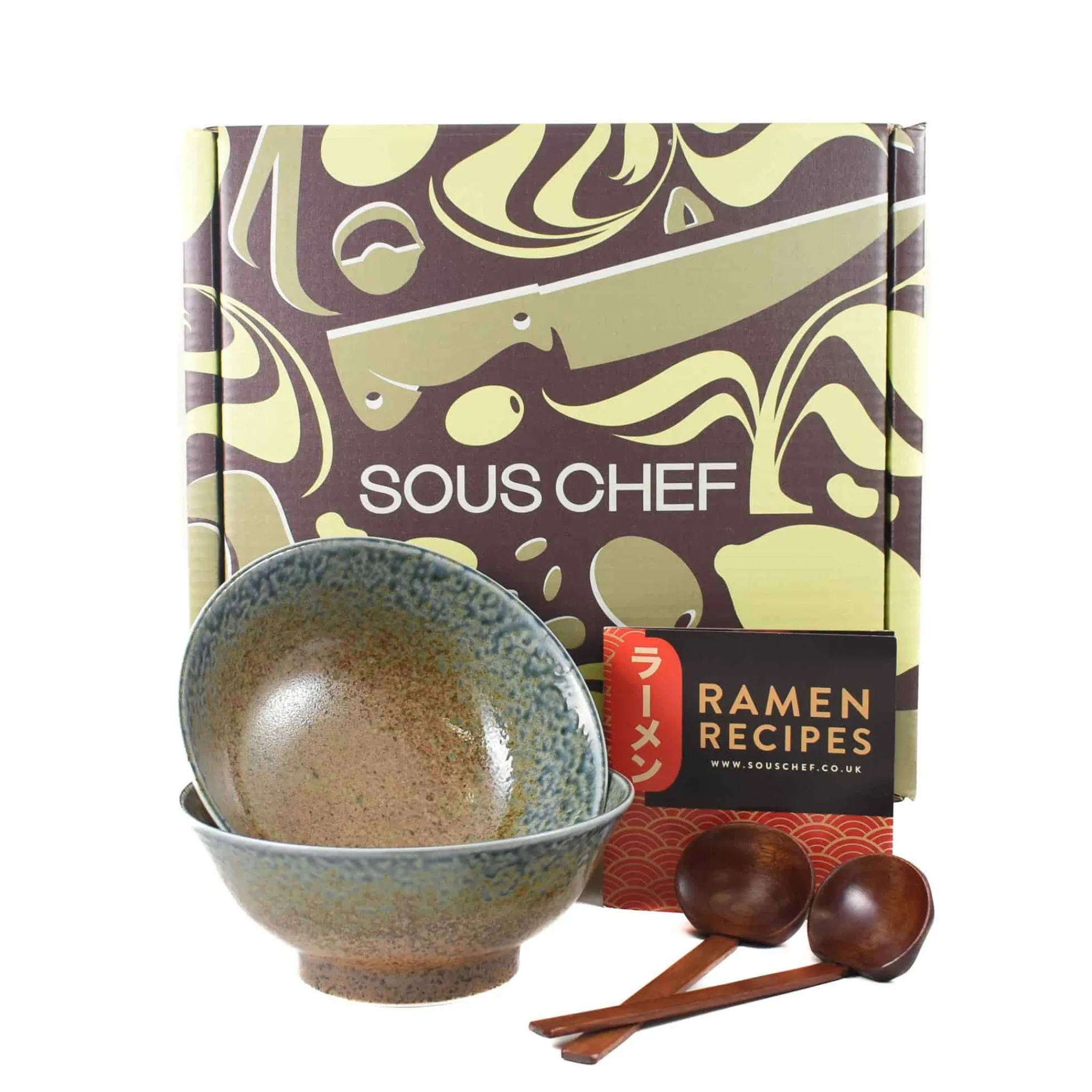 Outlet Chouseki Ramen Bowl Set Japanese Ingredients|Crockery & Dinnerware