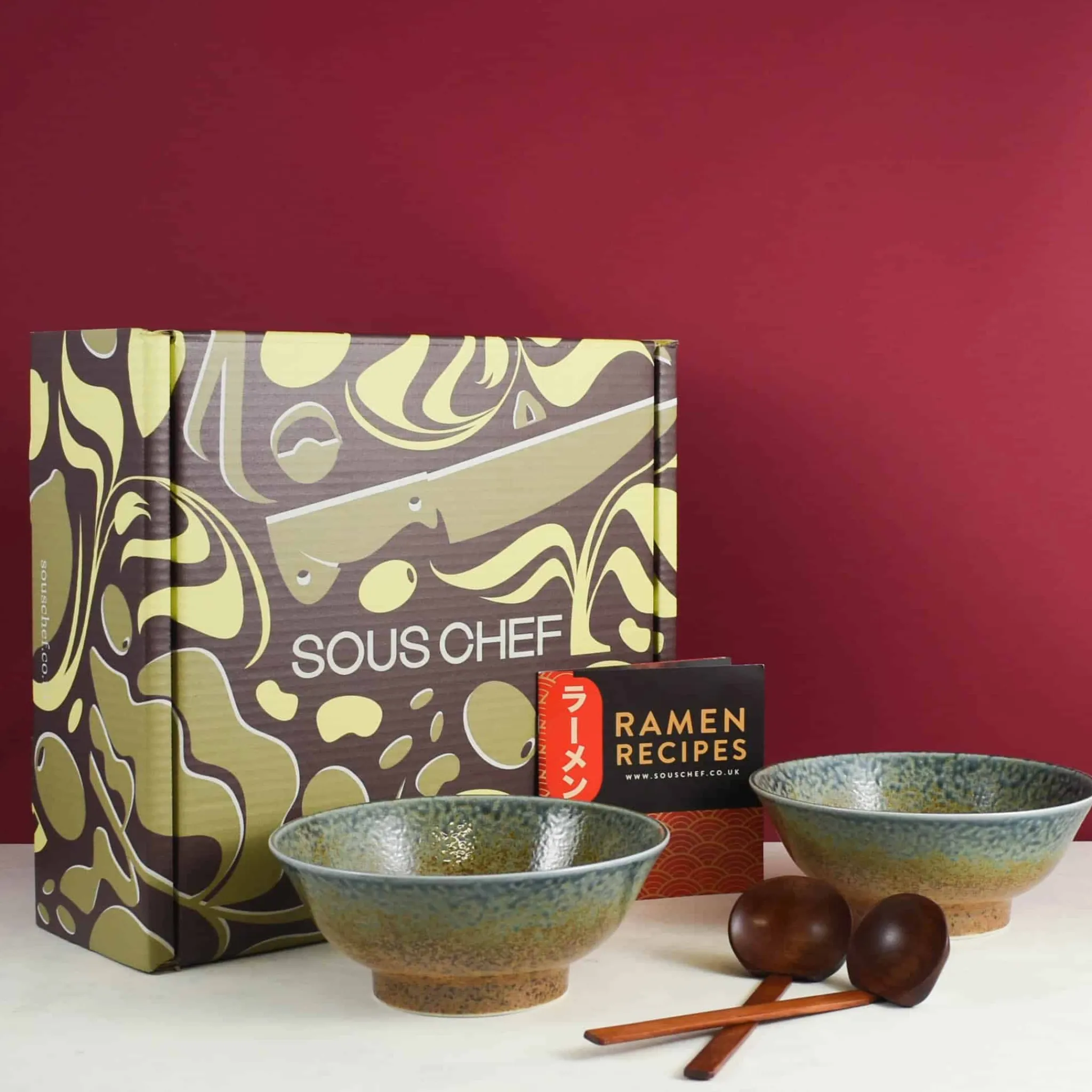 Outlet Chouseki Ramen Bowl Set Japanese Ingredients|Crockery & Dinnerware
