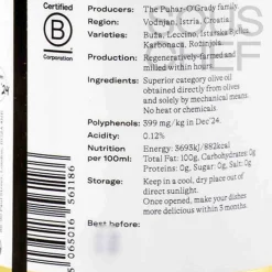 Outlet Croatian Single Estate Extra Virgin Olive Oil, 500ml Ingredients Brands|Oil, Vinegar & Dressings