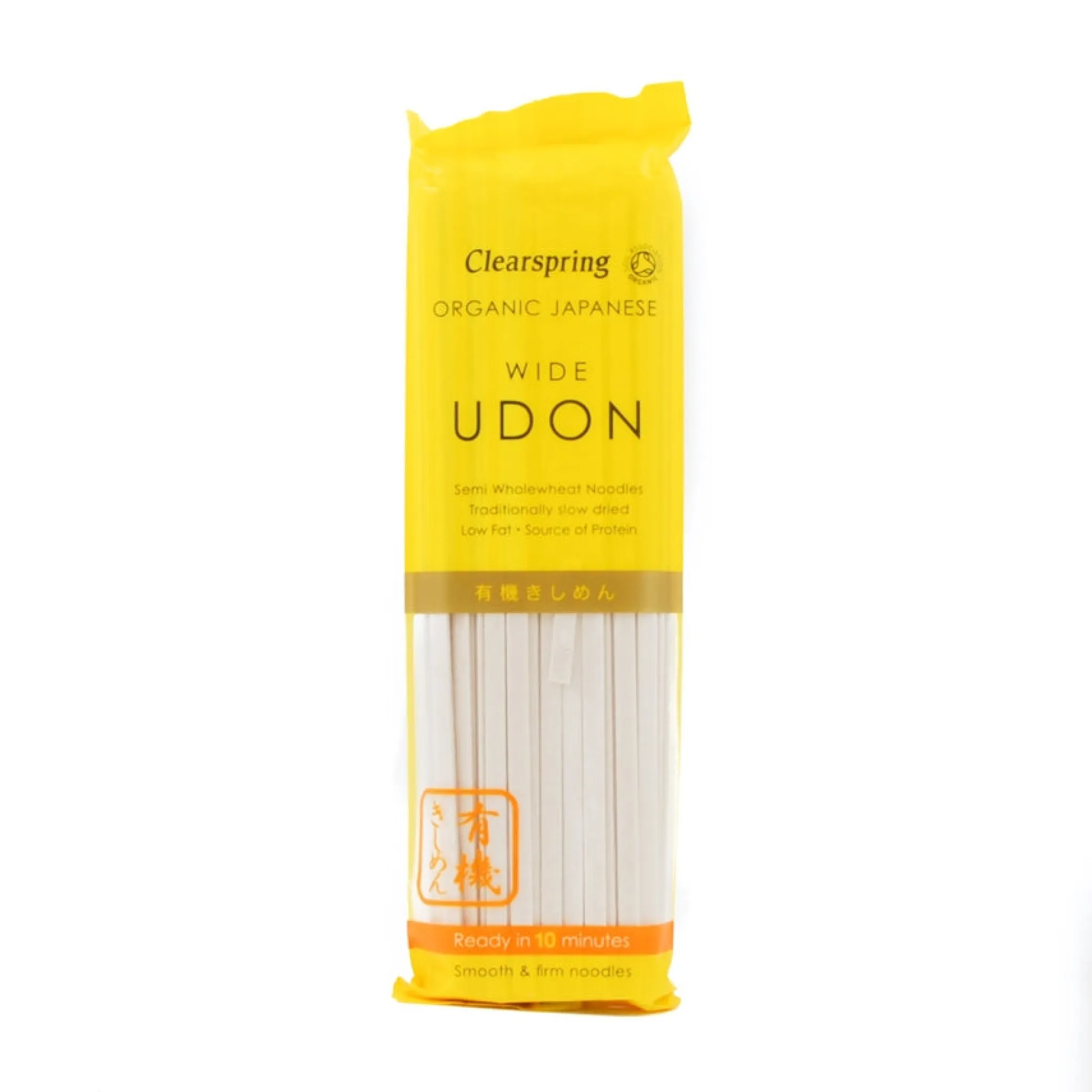 Outlet Organic Wide Udon Noodles, 200g Ingredients Brands|Japanese Ingredients