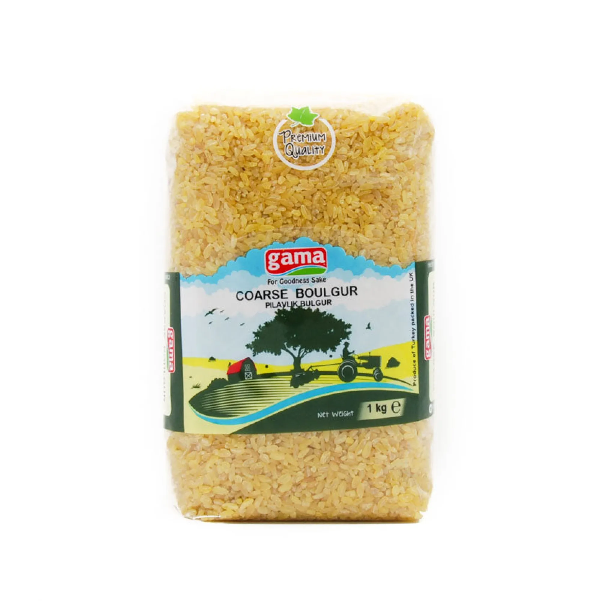 Hot Coarse Bulgur Wheat, 1kg Middle Eastern Ingredients|Baking Ingredients