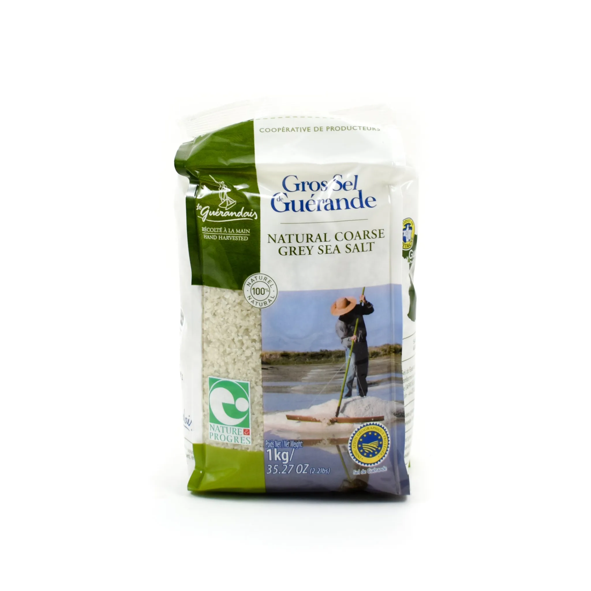 Outlet Coarse Grey Sea Salt, 1kg Ingredients Brands|French Ingredients
