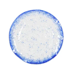 Best Cobalt Blue Rim Glass Dinner Plate, 24.5cm Tableware Brands|Plates