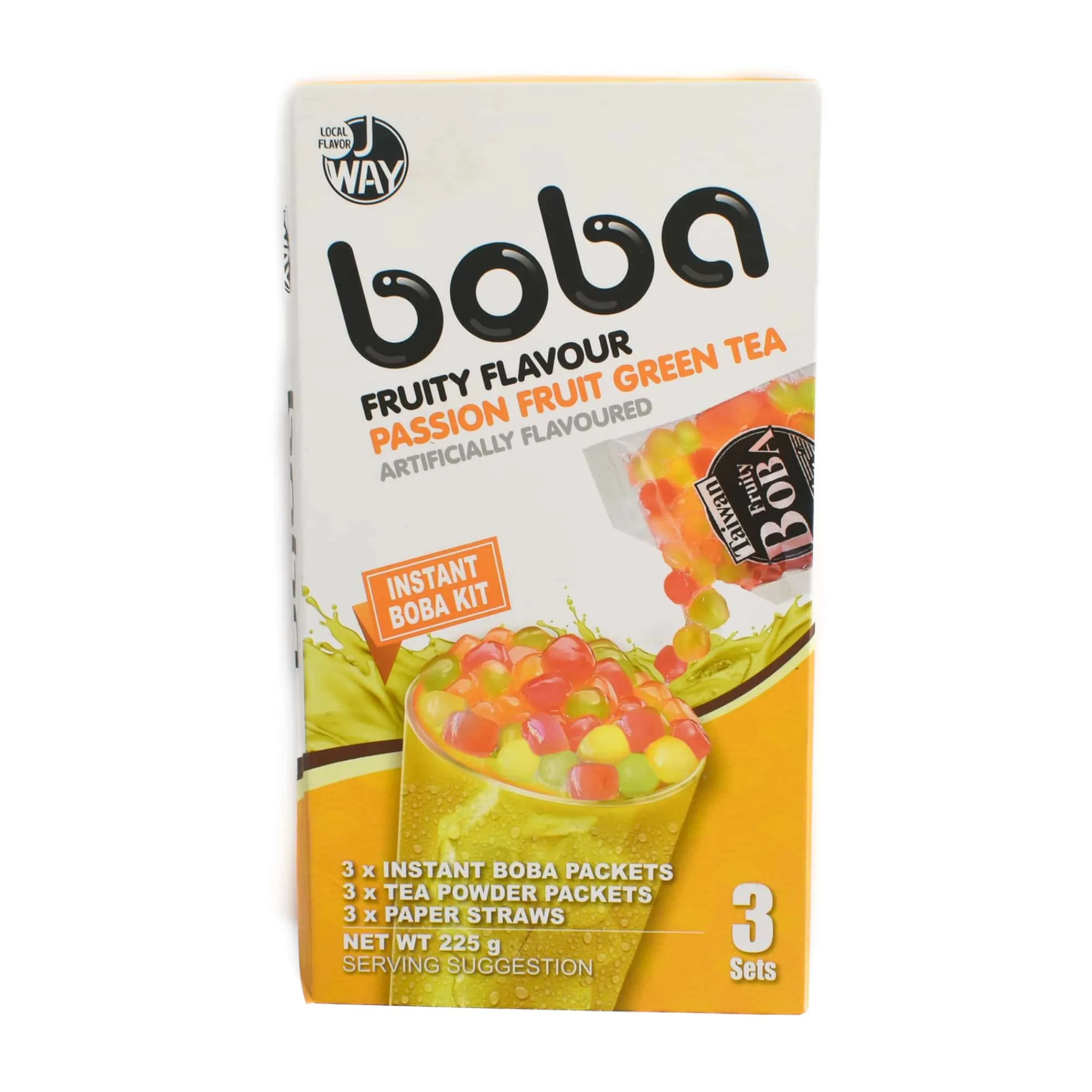 Online Colourful Boba Tropical Iced Tea Kit, 3 sets Ingredients Brands|Drinks