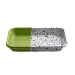Colourpop Enamel Roasting & Serving Dish, Lime Green Baking Supplies & Equipment